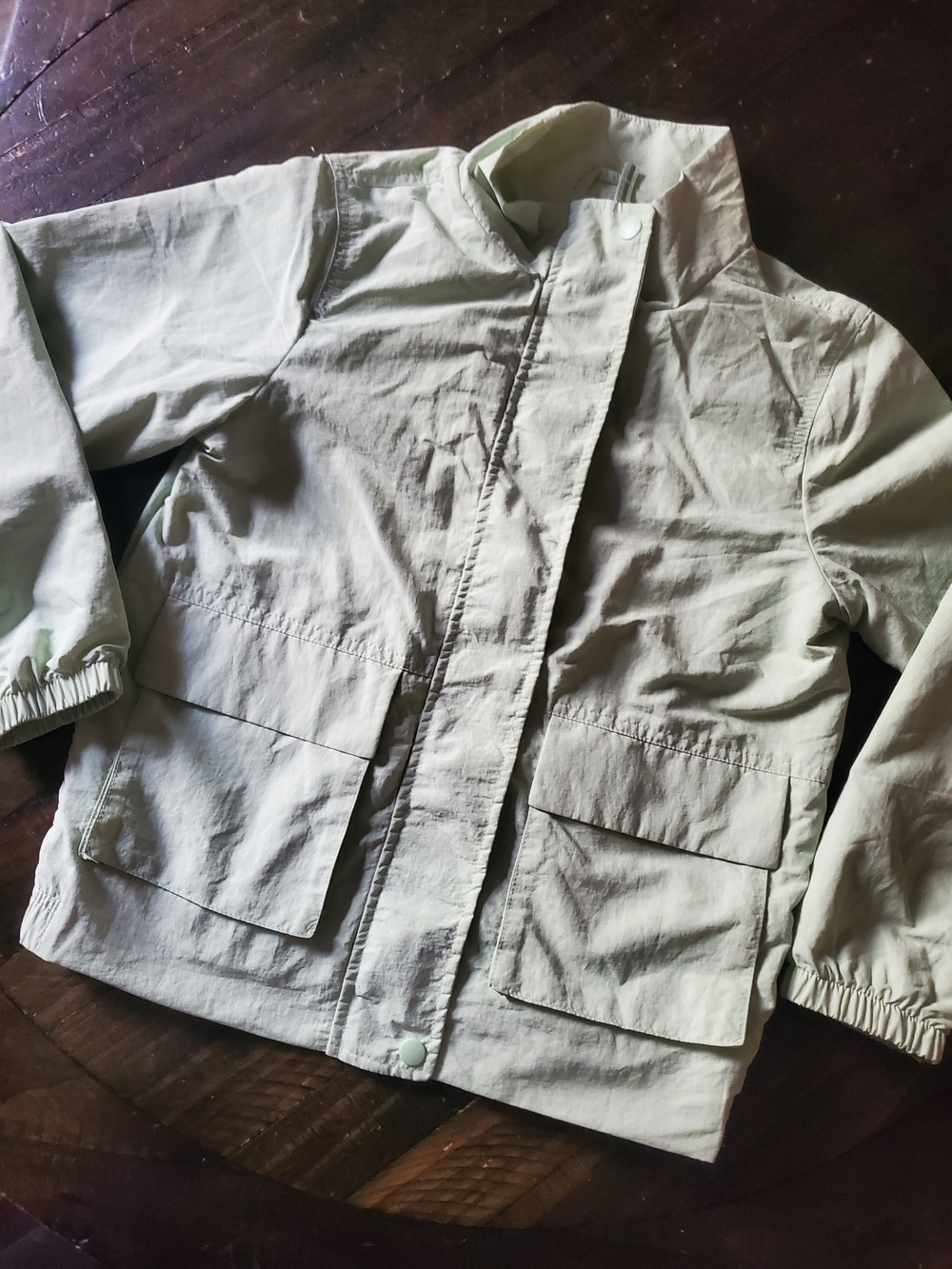 art class Light Sage Green Kids Jacket